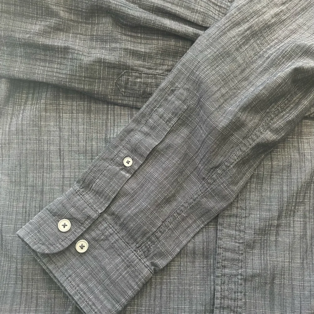 Beverly Hills Polo Club Gray Button-Down Shirt